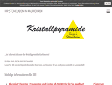 Tablet Screenshot of kristall-pyramide.com